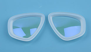 Diving goggles glass industry